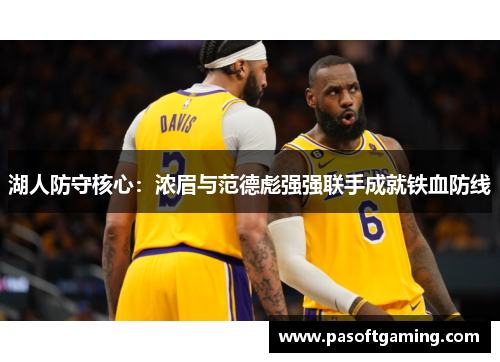 湖人防守核心:浓眉与范德彪强强联手成就铁血防线 湖人防守核心:浓眉与范德彪强强联手成就铁血防线